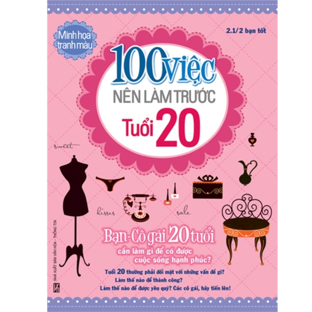 Combo 4: 28 Cách Thành Người Phụ Nữ Giàu Có+100 Việc Nên Làm Trước Tuổi 20+Phụ Nữ Tuổi 20+Sức Hút Từ Kĩ Năng Giao Tiếp