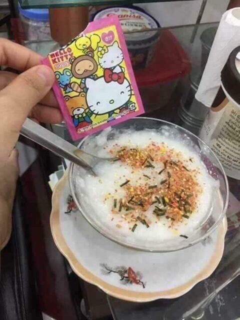 Gia Vị Rắc Cơm Hello Kitty Nhật Bản 20 gói