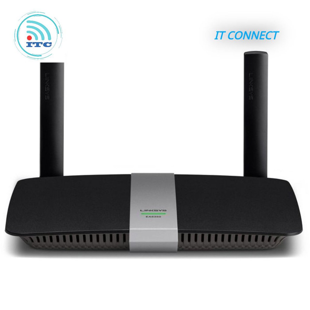 Linksys AC 1200Mbps Smart Router WiFi -4 cổng LAN Gigabit 1000Mbps -EA6350-Hàng Chính Hãng