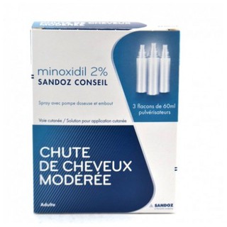 thuốc hỗ trợ dành cho tóc rụng MINOXIDIL SANDOZ COUNCIL 2%