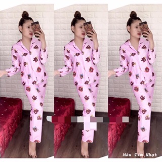Bộ kate tay dài quần dài