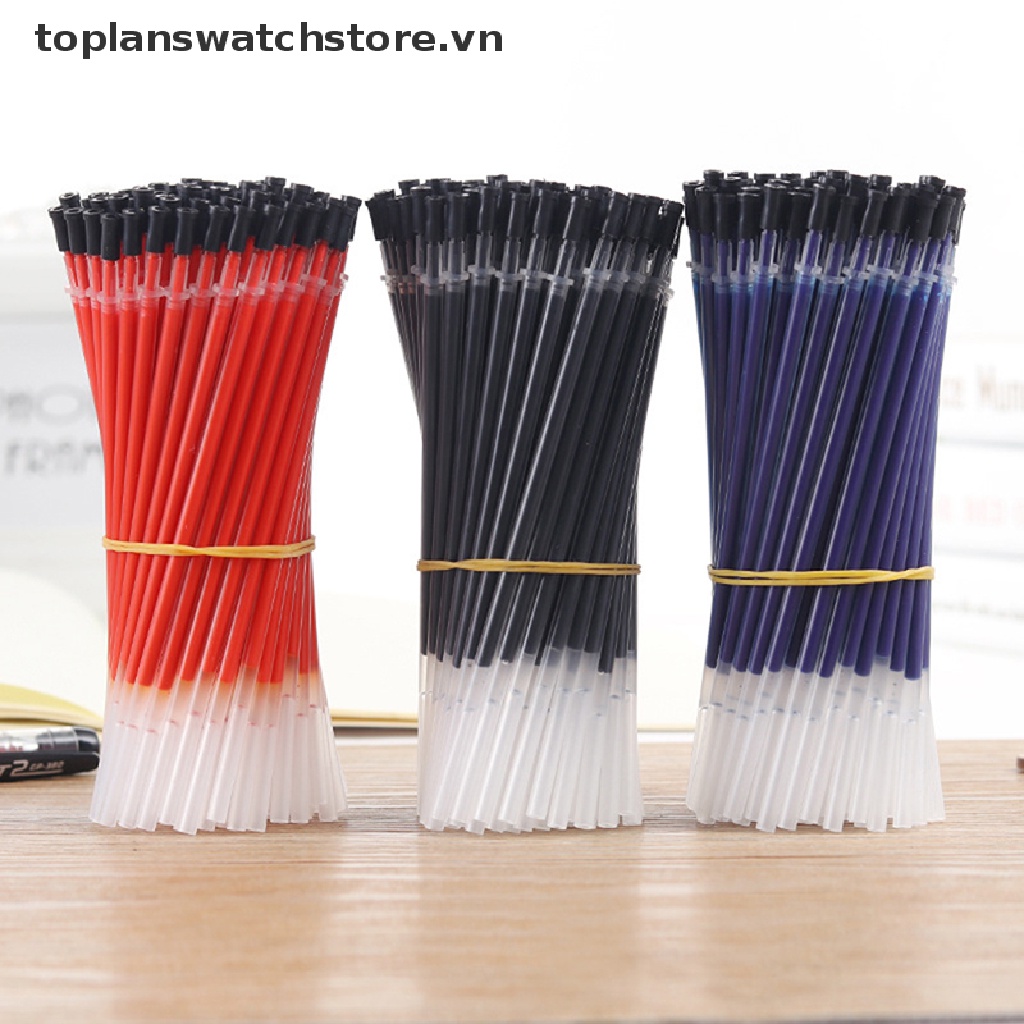 10 Ruột Bút Mực Gel Ngòi 0.38mm