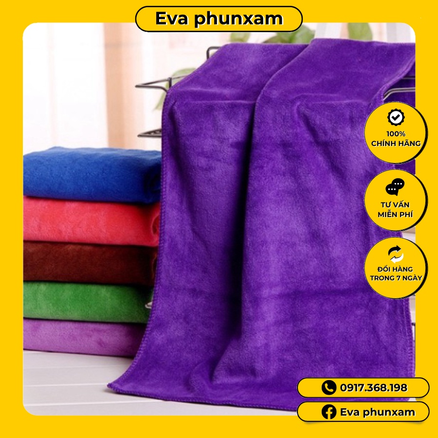 Khăn gội đầu spa 35*75 cm dùng trong spa thẫm mỹ viện