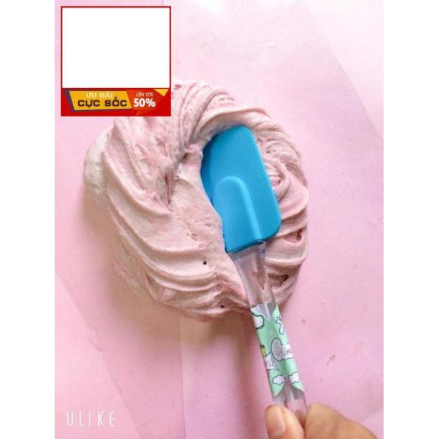 Thìa khuấy slime cán trong ( ảnh thật )