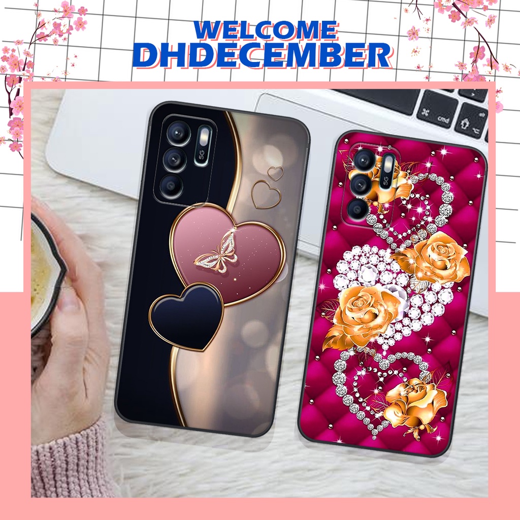 Ốp lưng Oppo RENO 6 5G / RENO 6Z 5G in hình hoa tinh tế , mới mẻ DH DECEMBER