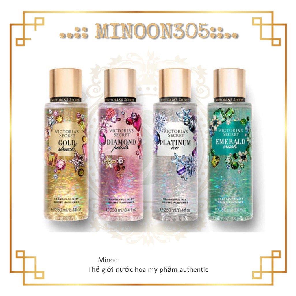 XịtThể Body Mist 𝗩𝗜𝗖𝗧𝗢𝗥𝗜𝗔'𝗦 𝗦𝗘𝗖𝗥𝗘𝗧 "WINTER DAZZLE" 30ml/50ml/100ml ❀minoon