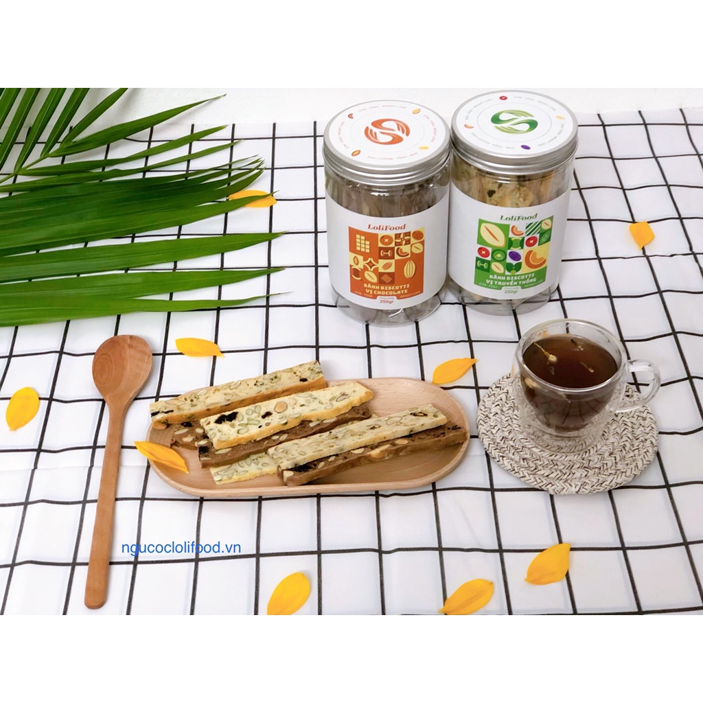 Bánh Biscotti Lolifood Vị Truyền Thống 250g