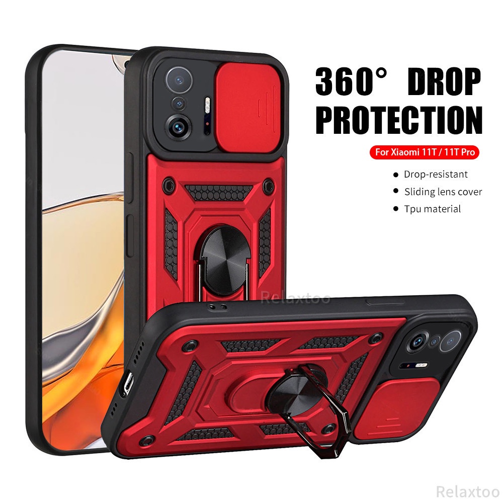 Ốp điện thoại kiểu giáp chống sốc bảo vệ camera cho Xiaomi 11T Pro Xiomi mi11t Mi 11 T 11t Pro 11tpro 5G
