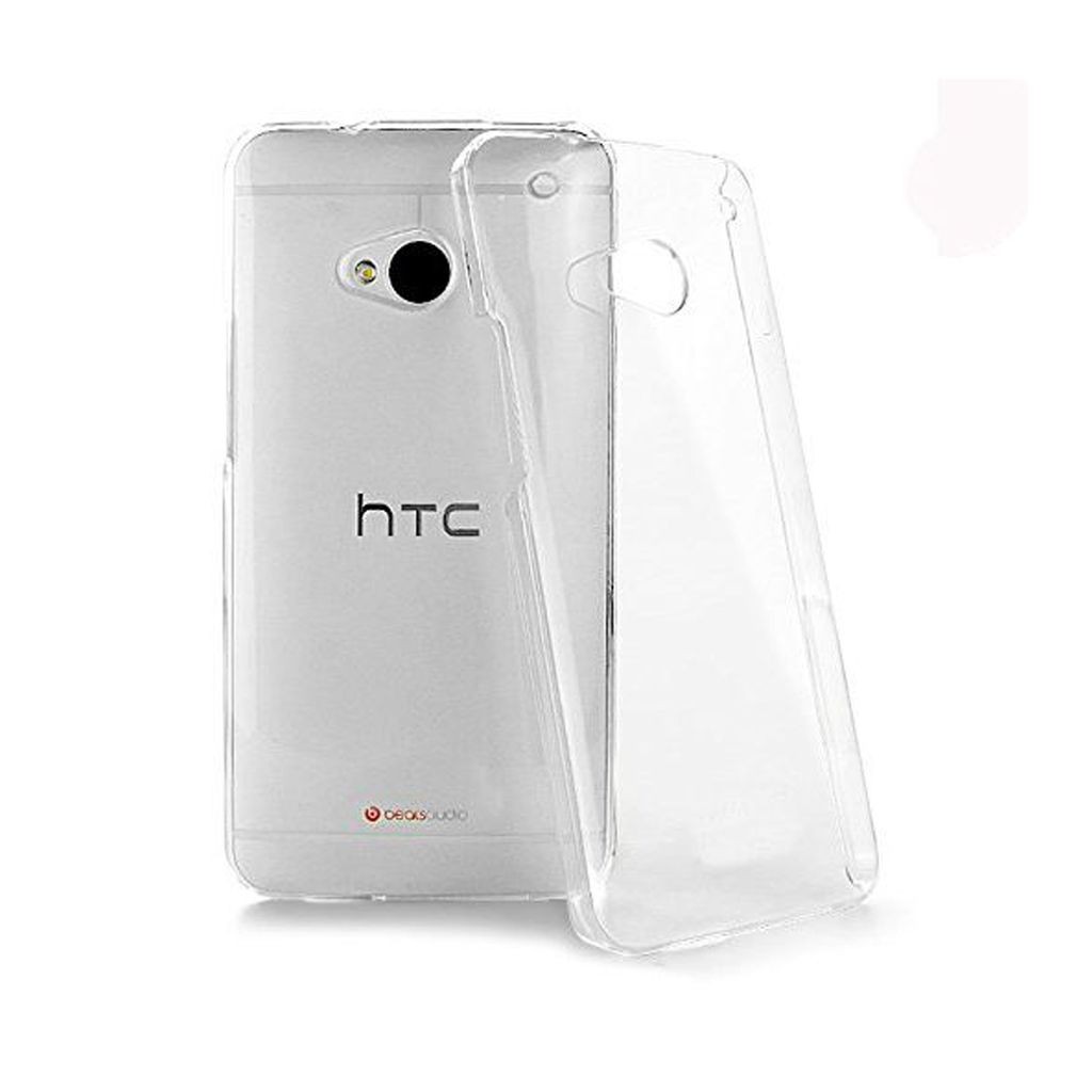 ốp lưng HTC M7.ốp silicon trong suốt.