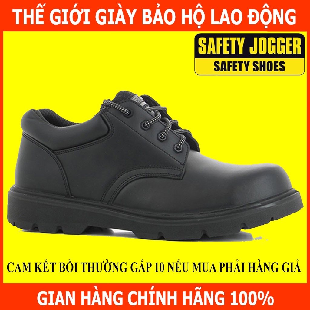 Giày Bảo Hộ Lao Động Jogger X1110 S3 SRC Da Chất Lượng Cao, Đế Chống Đâm Xuyên, Chống Trơn Trượt