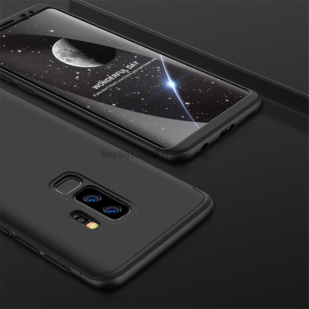 Ốp điện thoại cứng GKK 3 trong 1 360 độ cho SAMSUNG Galaxy S9 Plus S9 S9+ S6edge A8 2018 A8+ 2018 A8plus2018° Ốp lưng bảo vệ toàn diện cho điện thoại