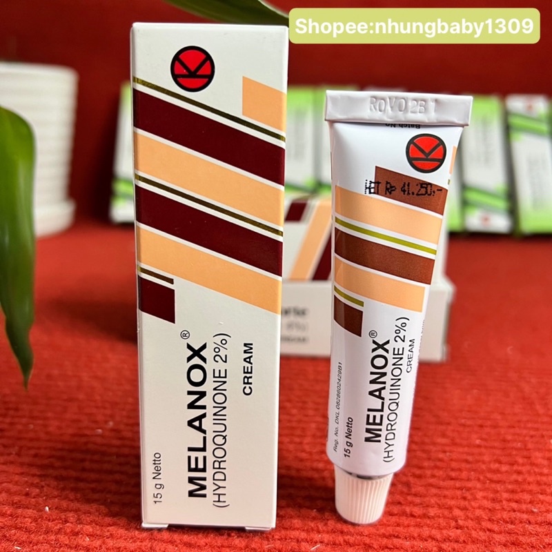 Kem Trắng da Melanox HYDROQUINONE 2% -4% , xoá thâm nám, tàn nhang