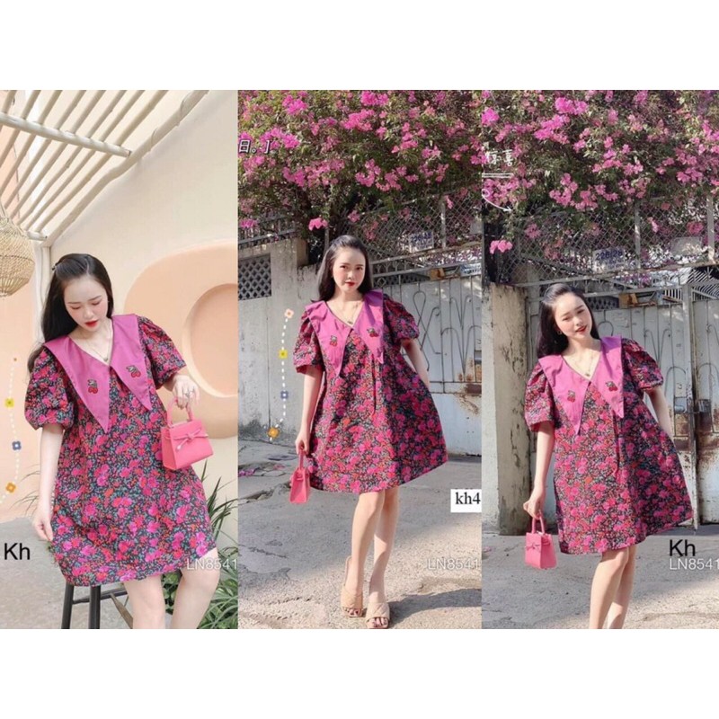 váy cherry-giá:144k-400😊😊