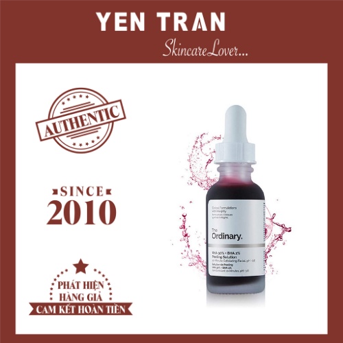 Serum The Ordinary - AHA 30% + BHA 2% Peeling Solution 30ml