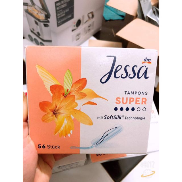 Tampon Jessa 4 giọt, xách tay Đức