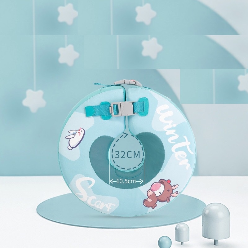 Phao bơi đỡ cổ chống lật Mambobaby cho bé sơ sinh đến 8 tháng không bơm hơi