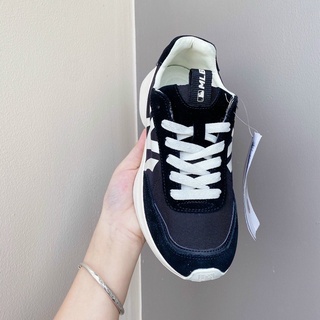 [GG STORE]Giày Sneaker MLB Jogger NY đen Nam Nữ