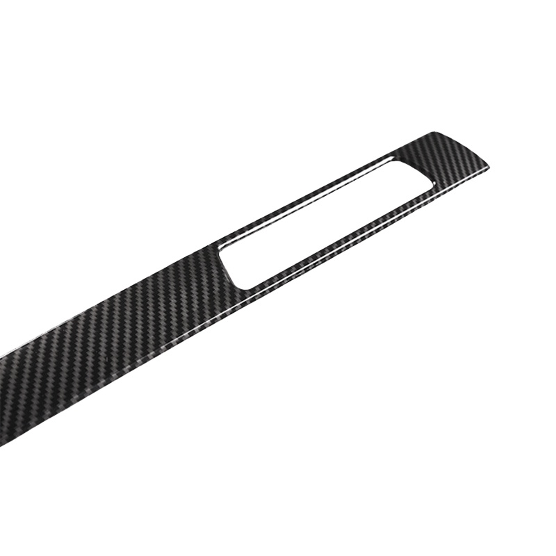 Miếng Dán Trang Trí Giá Đỡ Cốc Nước Bằng Sợi Carbon Cho BMW E90 3 Series 2005-2012