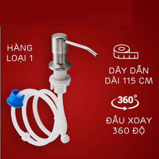 Vòi dẫn nước rửa chén thông mình gắn bồn rửa bát