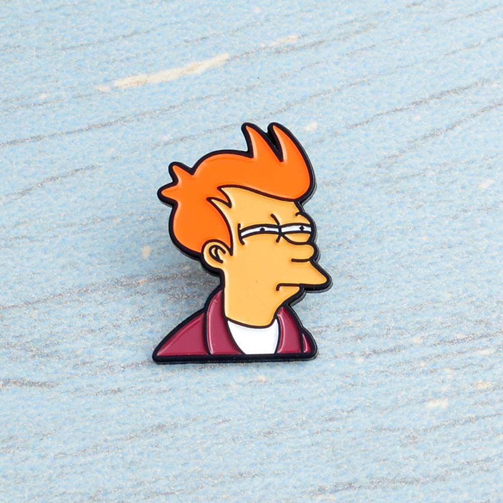 Huy Hiệu Cài Áo Hình Nhân Vật Hoạt Hình Futurama TV Futuramas