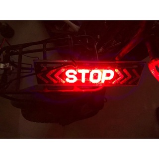 Đèn Led Chữ STOP Cảnh Báo Cho Xe