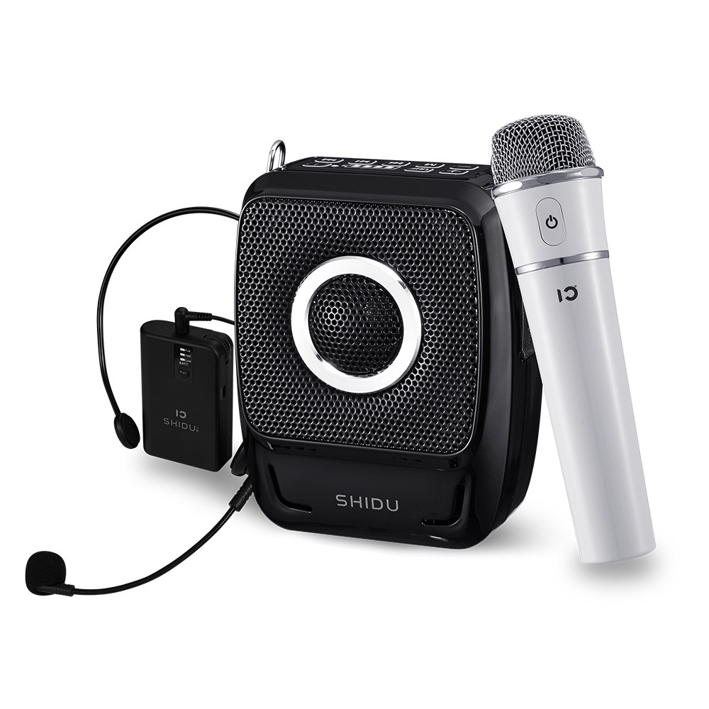 Shidu SD-S92 - Máy Trợ Giảng Không Dây Cao Cấp, Kết Nối Bluetooth, Loa Lớn 25w