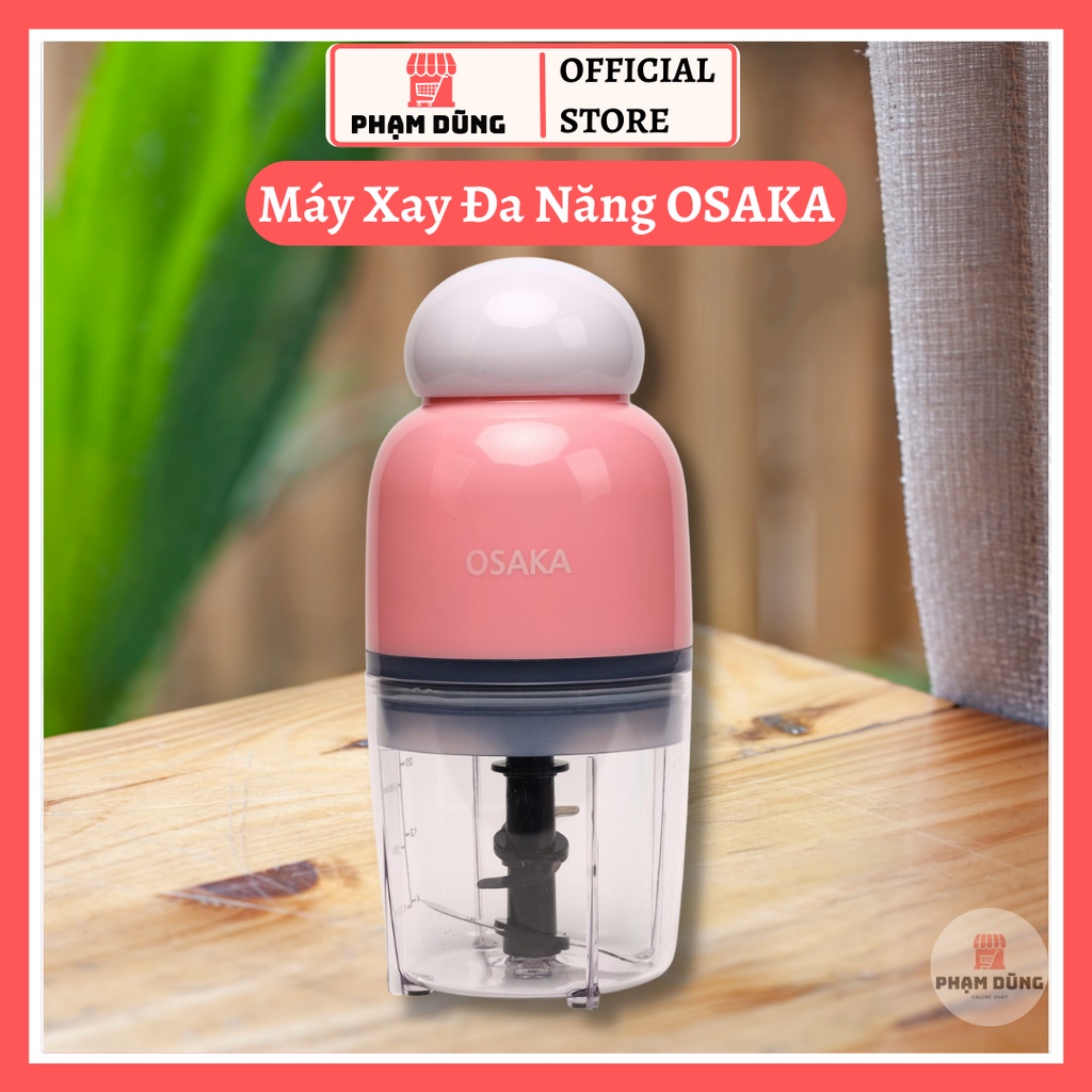 Máy xay sinh tố , xay trái cây , xay thực phẩm đa năng OSAKA nắp trắng