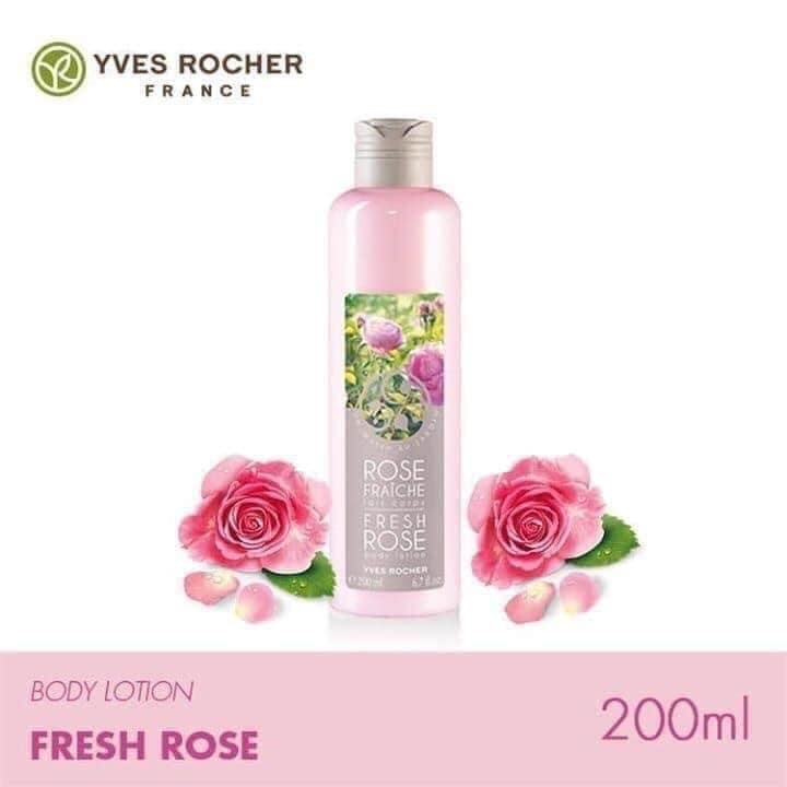 Sữa dưỡng thể  Yves Rocher Pomme Rouge Red Apple Perfumed Body Lotion #200ml