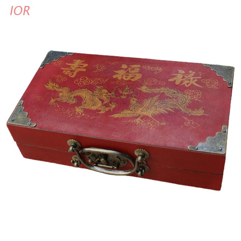 Bộ 32 cờ tướng bằng gỗ phong cách cổ điển Trung Hoa