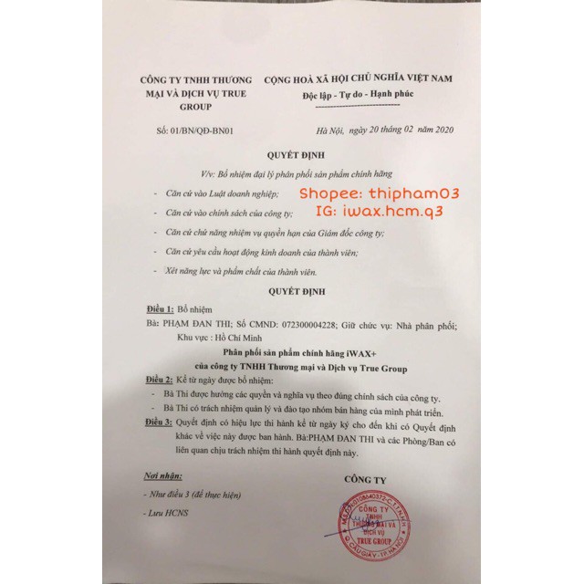 [G02] IWAX TRIỆT LÔNG PHIÊN BẢN MỚI NHẤT 2020 S005 | BigBuy360 - bigbuy360.vn