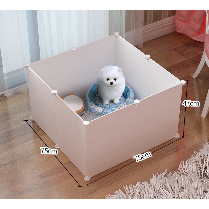 Combo chuồng quây nhựa cho chó mèo, Nhiều màu sắc lựa chọn