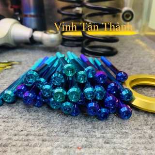 Ốc lóc máy đầu trụ GR5 đủ size từ 6 ly 10 đến 6 ly 9 phân