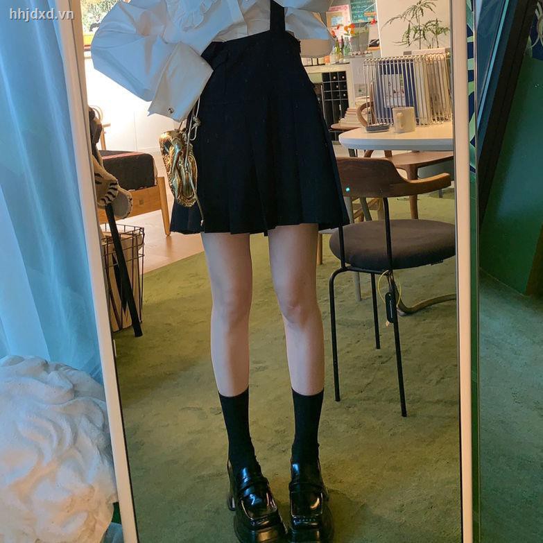 Giày Đế Xuồng Mũi Vuông Màu Đen Phong Cách Cổ Điển Anh Quốc 2020 Cho Nữ