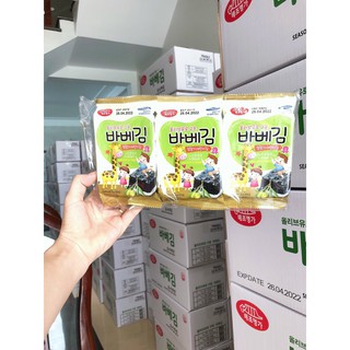 ( bịch 3 gói) Rong biển ăn liền Hàn Quốc