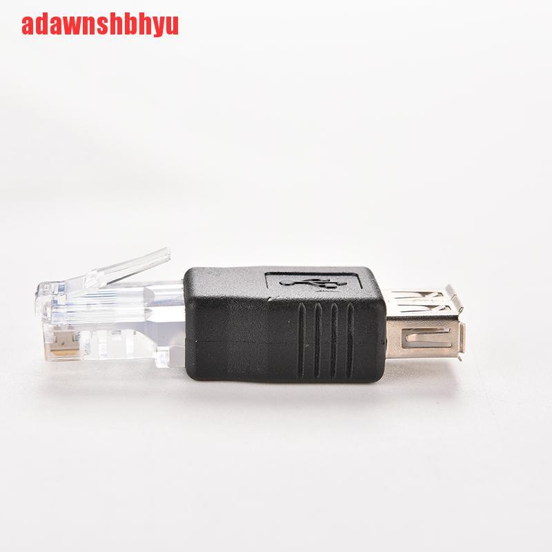 Bộ Chuyển Đổi Rj45 Male Sang Usb Af A Female