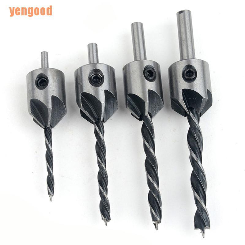 Bộ Mũi Khoan Gỗ Hss 4 3mm-6mm