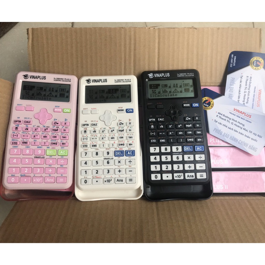 Máy tính fx-580VNX PlusII Black