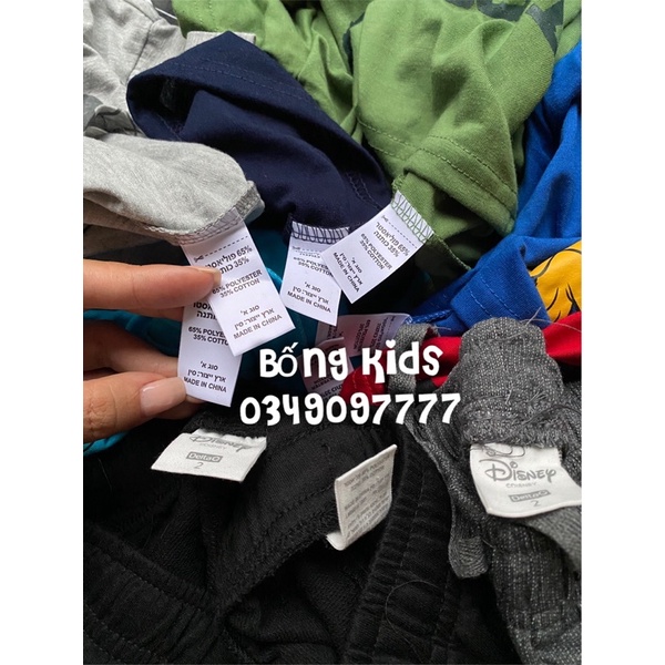 Bộ Hè Bé Trai Cotton Mickey Delta