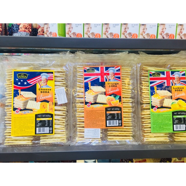 Bánh Soda Kẹp Kem 3 vị