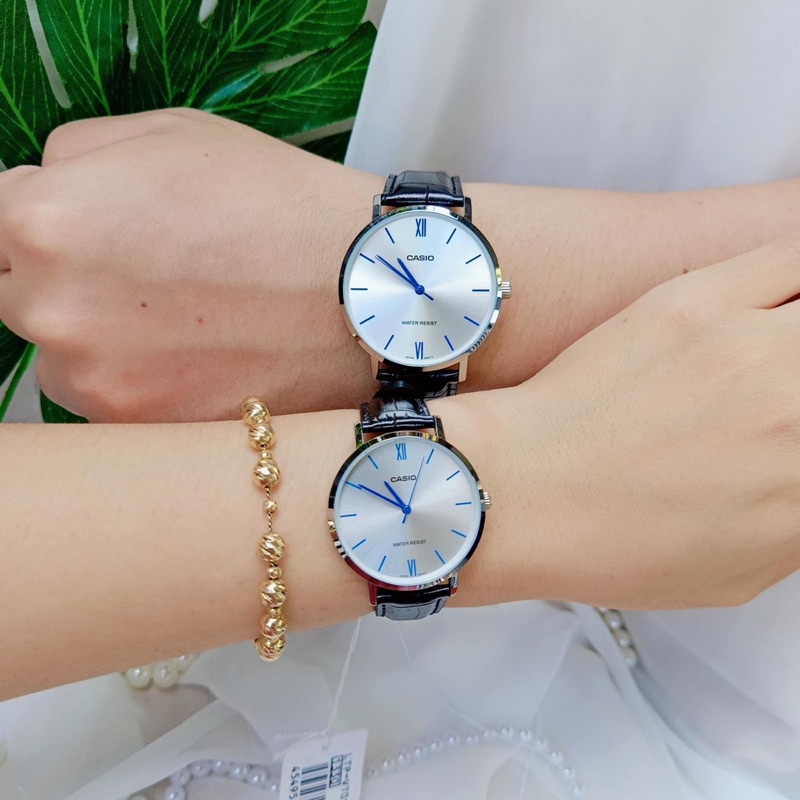 Đồng hồ đôi nam nữ giá rẻ chính hãng Casio MTP-VT01L HYMA shop