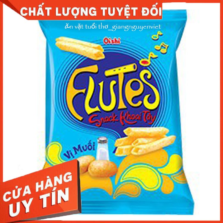 Bim bim snack Khoai Tây vị Muối 40g/gói đậm đà