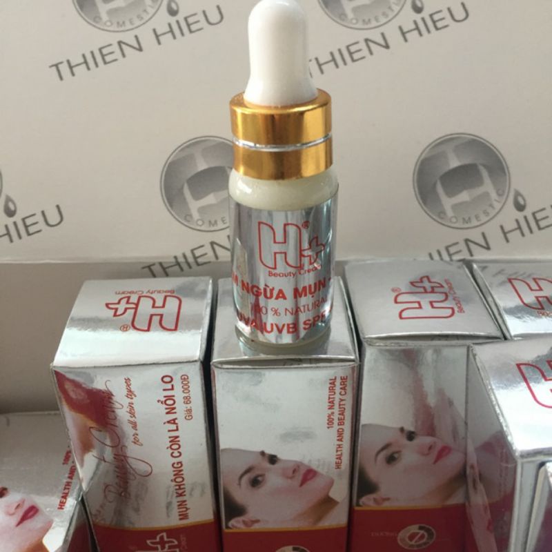 Combo 3 kem H+ngừa mụn thâm se khít lỗ chân lông 6 ml