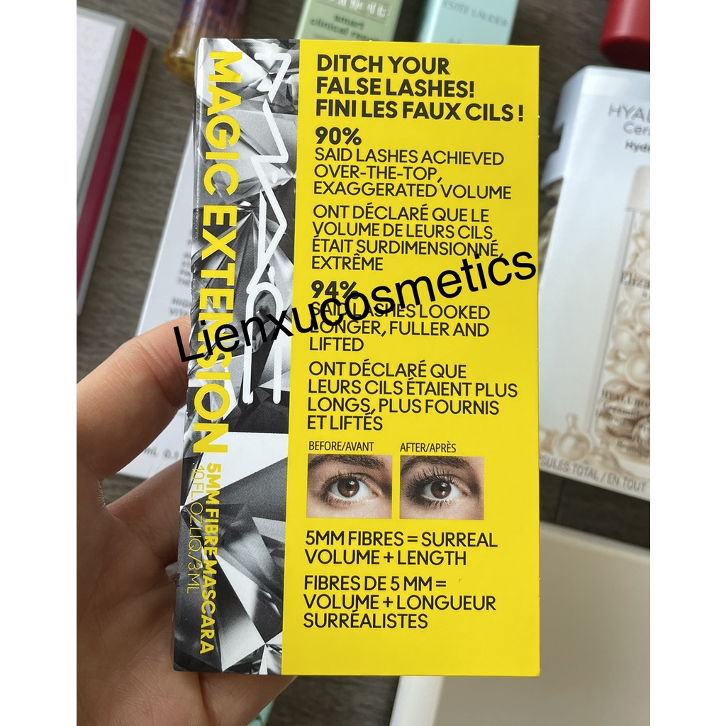 Chuốt mi Mac Magic Extension 5mm Fibre Mascara mini 3ml; hsd 2025