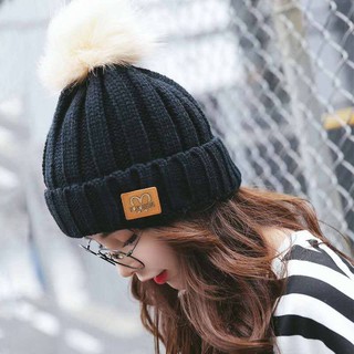 Mũ Len Người Lớn 1 Quả Bông