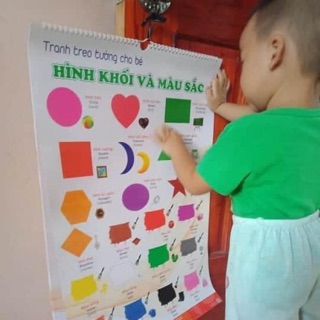 Combo 10 tranh treo tường + bảng núm gỗ