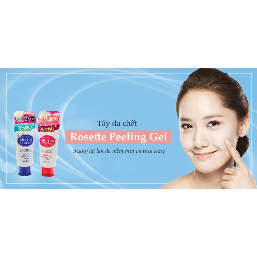 [HÀNG NHẬP KHẨU CHÍNH HÃNG 100%]Gel tẩy tế bào chết Rosette Peeling Gel Nhật Bản (No.1 Cosme)