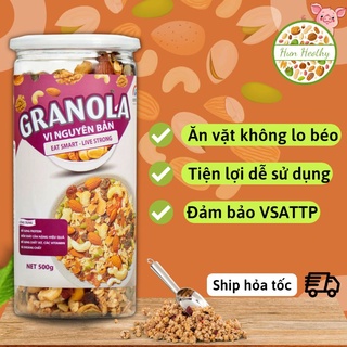 Granola ăn kiêng,granola siêu hạt,bánh hạt giảm cân BeHappy