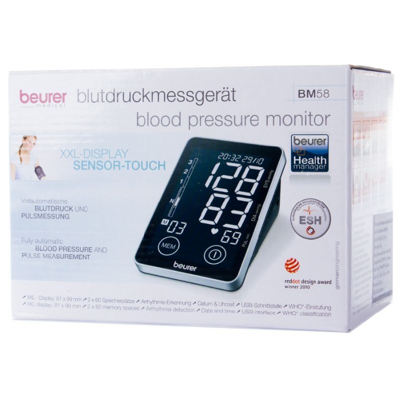 máy đo huyết áp bắp tay cảm ứng Beurer BM58
