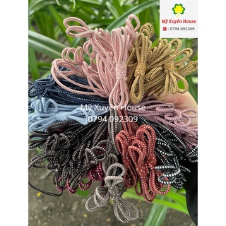 Dây cột tóc nơ co giãn phong cách Hàn Quốc