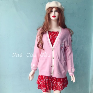 Khoác Cardigan len mịn đẹp Hàn Quốc ( Ảnh thật)